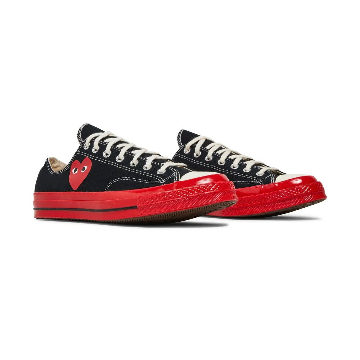 Comme des Garçons Play x Converse Chuck 70 Low 'Black Red'