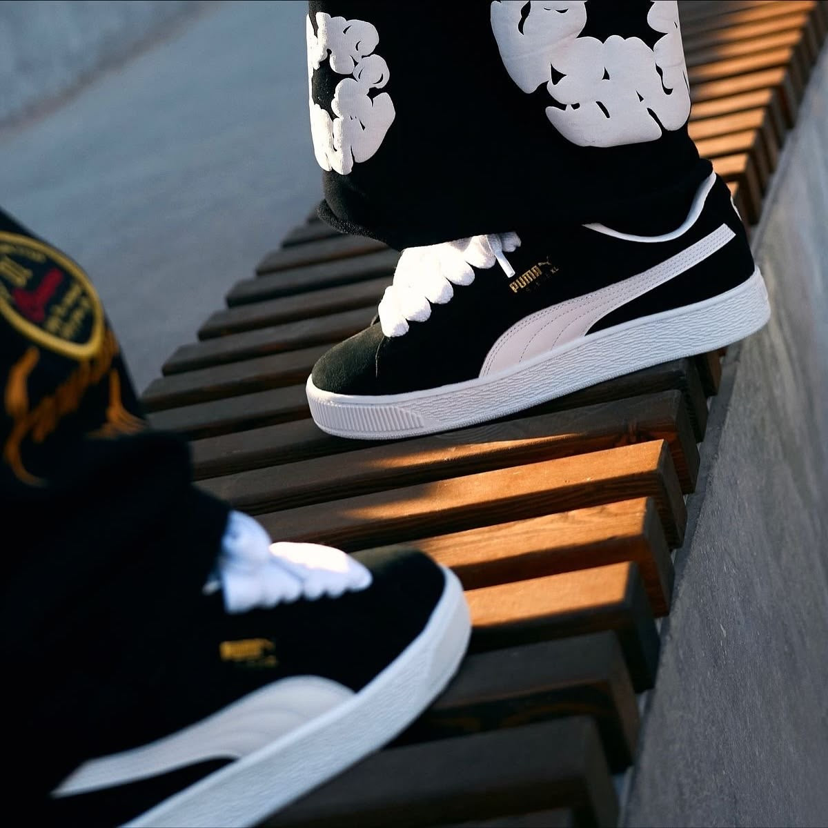 Puma Suede XL 'Black White'