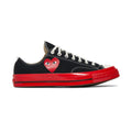 Comme des Garçons Play x Converse Chuck 70 Low 'Black Red'