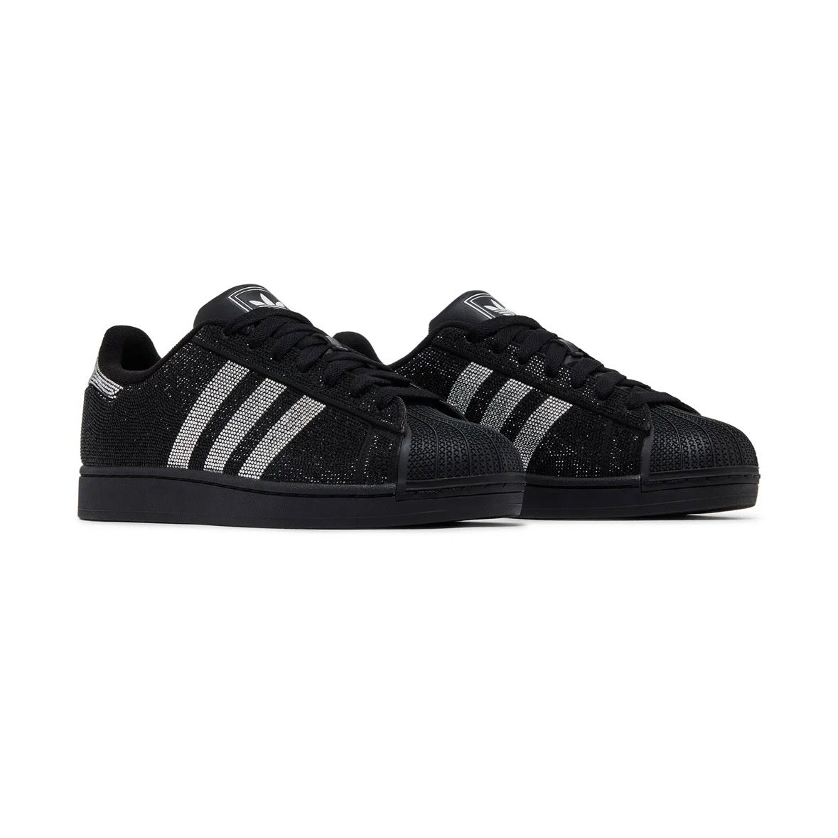 adidas Superstar 2 'Rhinestone Black Silver'
