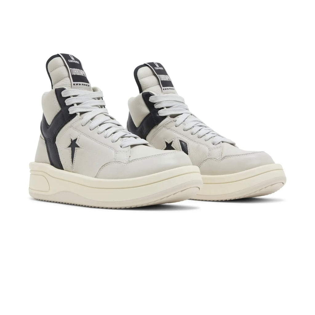 Rick Owens x Converse DRKSHDW TURBOWPN Mid 'Oyster Black'