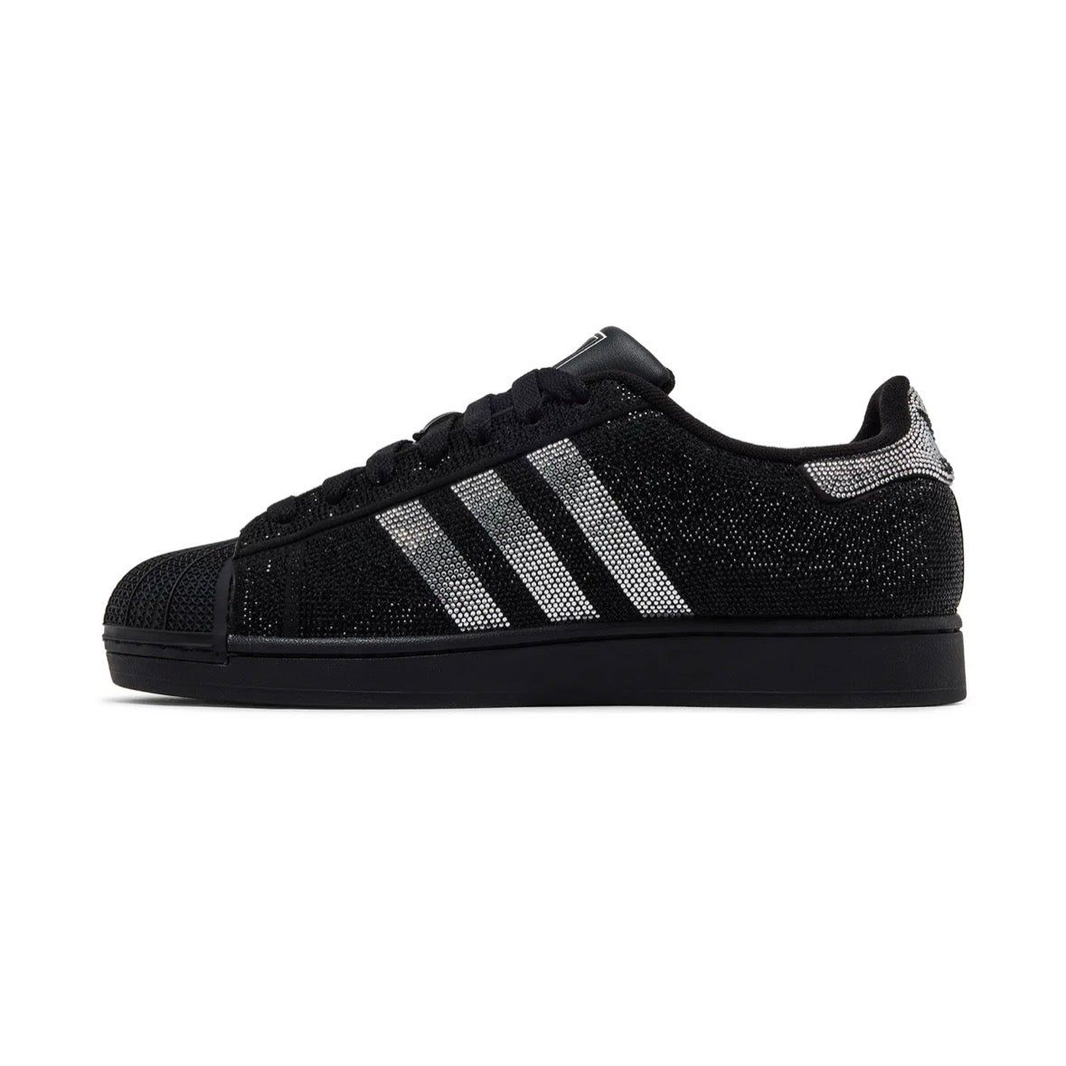 adidas Superstar 2 'Rhinestone Black Silver'