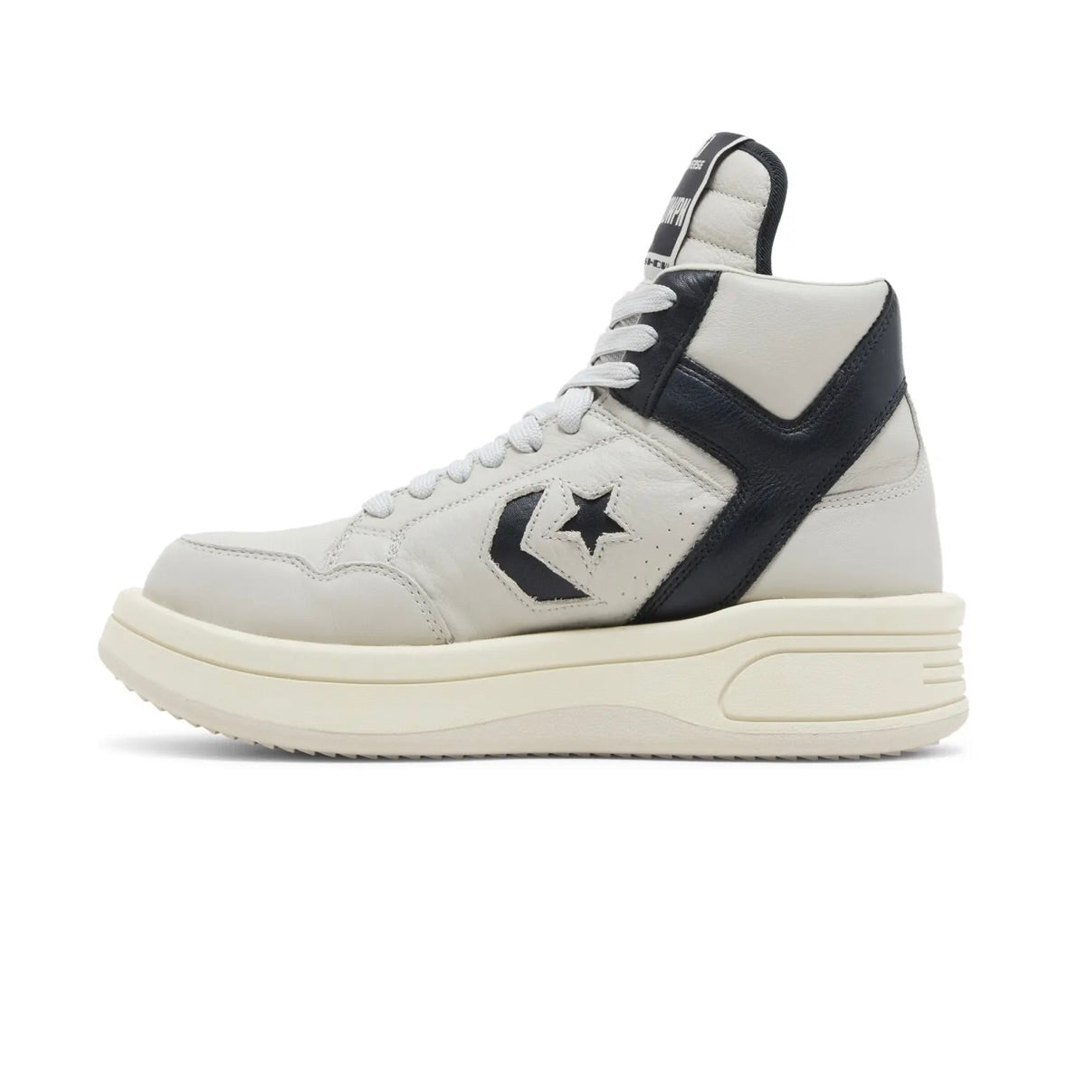 Rick Owens x Converse DRKSHDW TURBOWPN Mid 'Oyster Black'