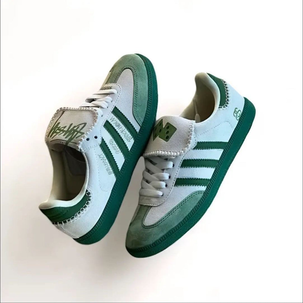 Adidas x Stüssy Samba ‘White Green’