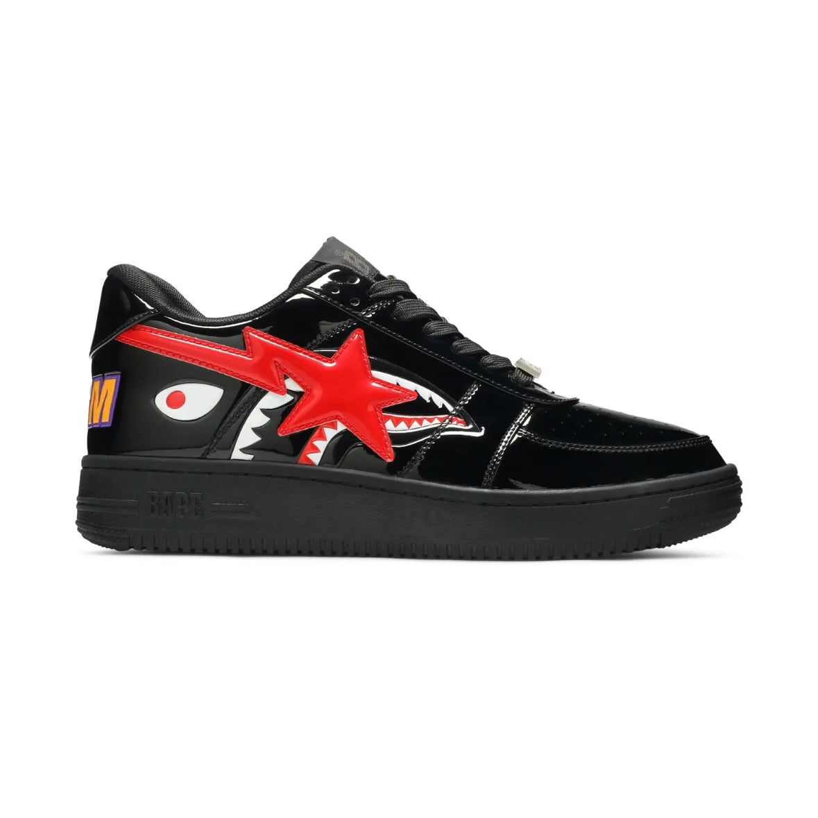 Bapesta Low M2 'Shark Face - Black'